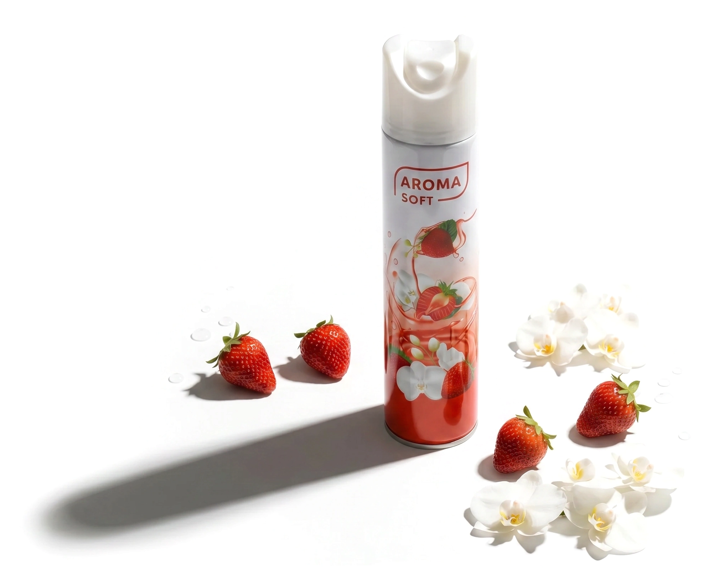 Aroma Soft air freshener - strawberry fragrance with flowers